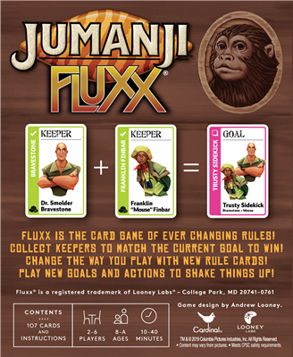 Jumanji Fluxx Specialty Edition