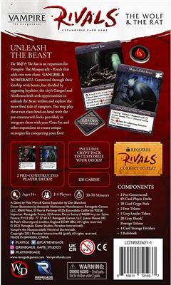 Vampire Rivals The Wolf & The Rat Exp.