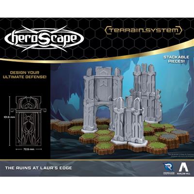 Heroscape The Ruins at Laur's Edge Terrain Exp.