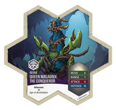Heroscape RT Queen Maladrix-Honor Guard Exp.