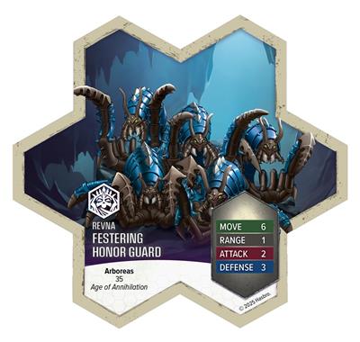 Heroscape RT Queen Maladrix-Honor Guard Painted Ex