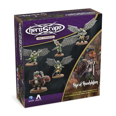 Heroscape RT Tuck Harrigan-Vorid Glidestrikers Exp