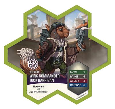 Heroscape RT Tuck Harrigan-Vorid Glidestrikers Exp