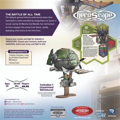 Heroscape Boiling Tension Air Marshal Zed Nesbitt
