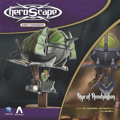 Heroscape Boiling Tension Air Marshal Zed Nesbitt