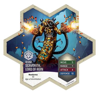 Heroscape Boiling Tension Scavorith Lord of Ruin