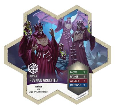 Heroscape BT Revnan Acolytes & Grave Grim