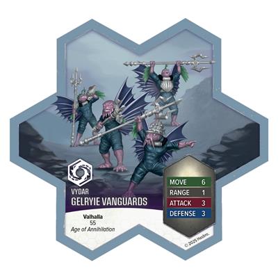 Heroscape Age of Annihilation Krakenling & Gelryie