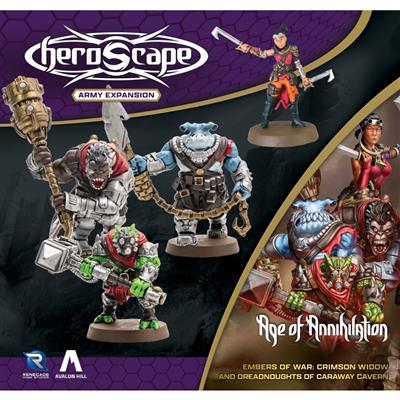 Heroscape Age of Annihlation Crimson & Dreadnought