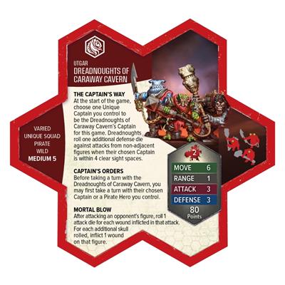 Heroscape Age of Annihlation Crimson & Dreadnought