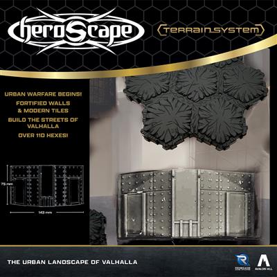 Heroscape The Urban Landscape of Valhalla Terrain