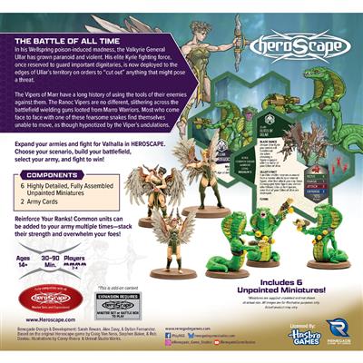 Heroscape Age of Annhilation Elites and Vipers
