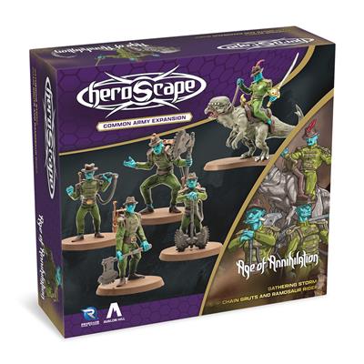 Heroscape Age of Annhilation Gruts and Ramosaur