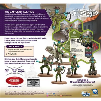 Heroscape Age of Annhilation Gruts and Ramosaur