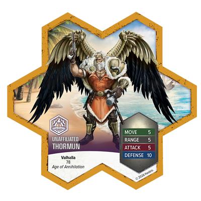 Heroscape Age of Annhilation Thormun and Kraken