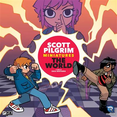 Scott Pilgrim Miniature Game Unpainted mini's 