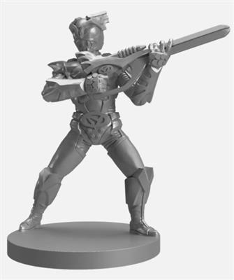 Power Rangers Heroes of the Grid Silver Samurai
