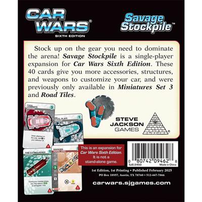 Car Wars Savage Stockpile