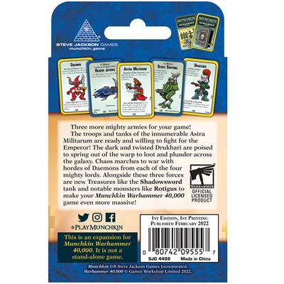 Munchkin Warhammer 40K Rank and Vile