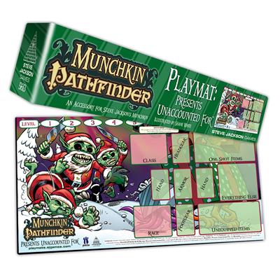 Munchkin Pathfinder Playmat Presents Unaccounted