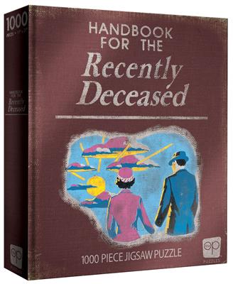Beetlejuice Handbook Recently Deceased Puzzle 1000