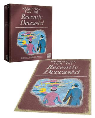 Beetlejuice Handbook Recently Deceased Puzzle 1000