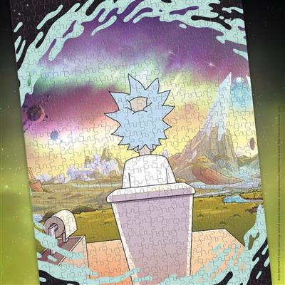 Rick & Morty Shy Pooper Puzzle 1000 pcs