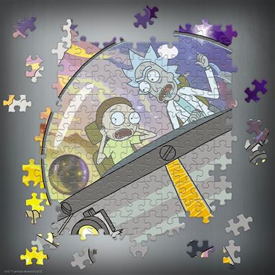 Rick & Morty Outside World Puzzle 1000 pcs