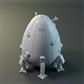 BattleTech Overlord-class Map Scale DropShip