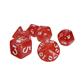 Munchkin Polyhedral Dice Set Red/White