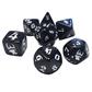 Munchkin Polyhedral Dice Set Black/White
